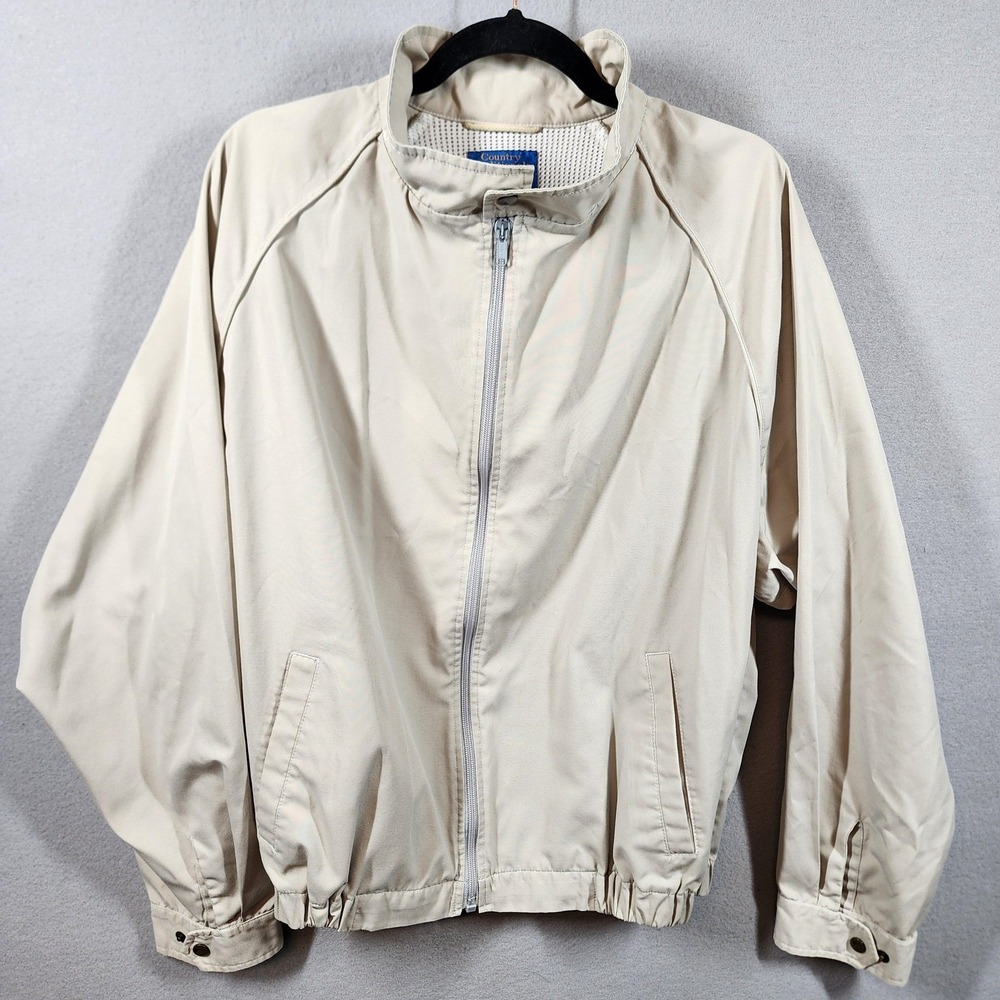 Vintage Pendleton Jacket‎ Mens Large Country Traditional Full Zip Mesh Lined USA